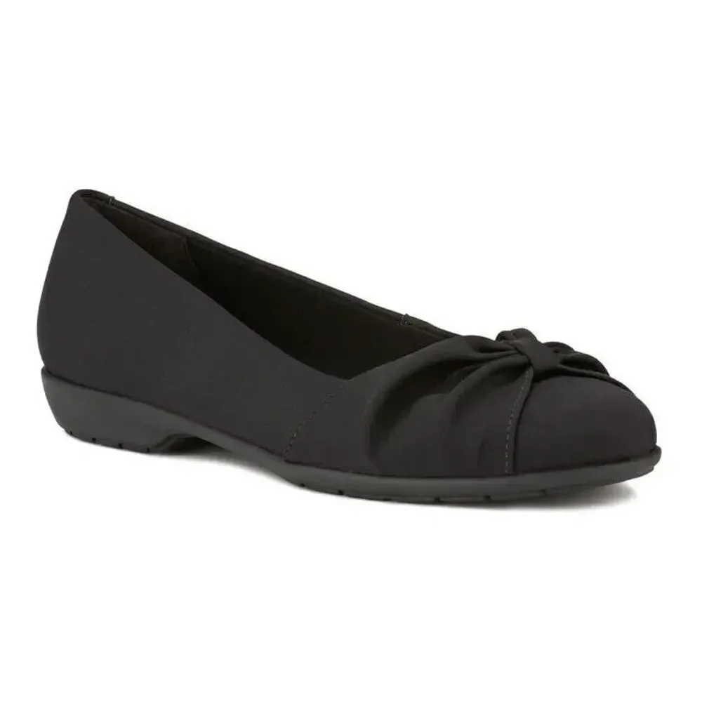 NEW Walking Cradles Fall Black Stretch Ballet Flats Women's 7